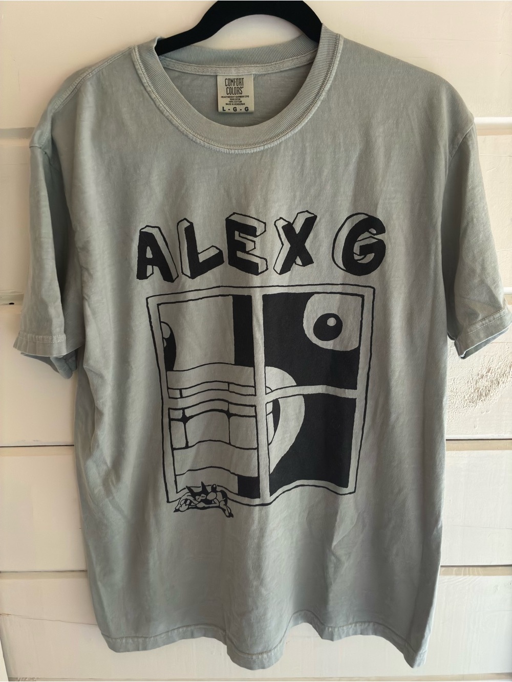 Official Alex G grey t-shirt.